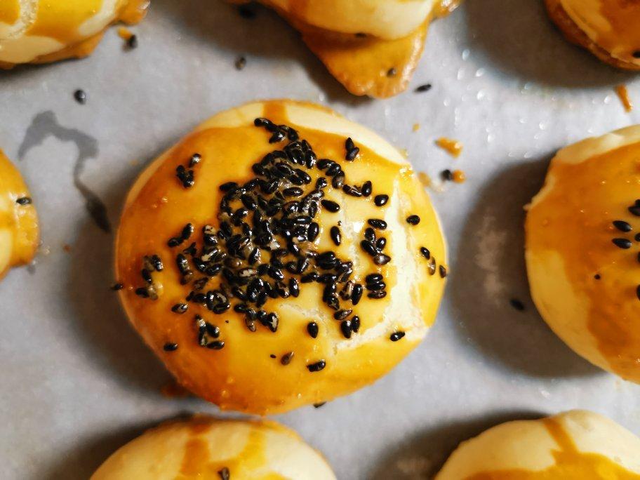 葱香榨菜鲜肉月饼（植物油版）