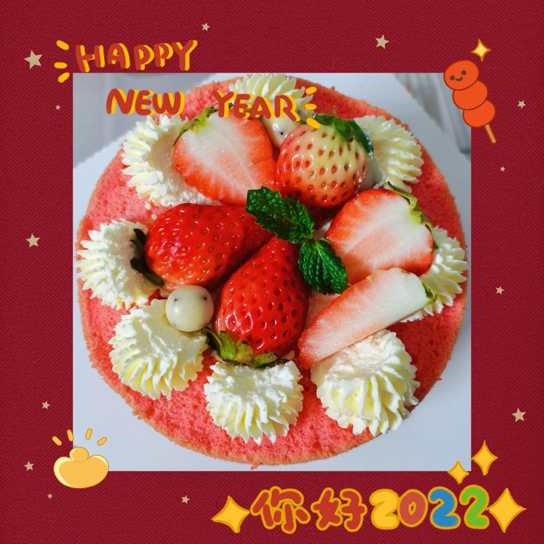 红丝绒裸蛋糕（奶酪奶油霜裱花）