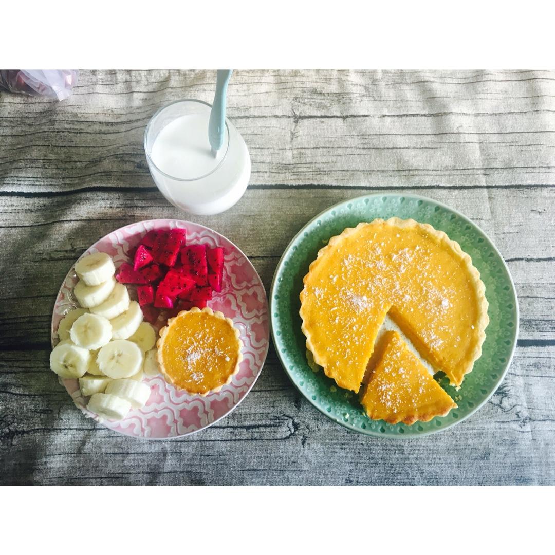 秋季时令小甜品——奶香南瓜派