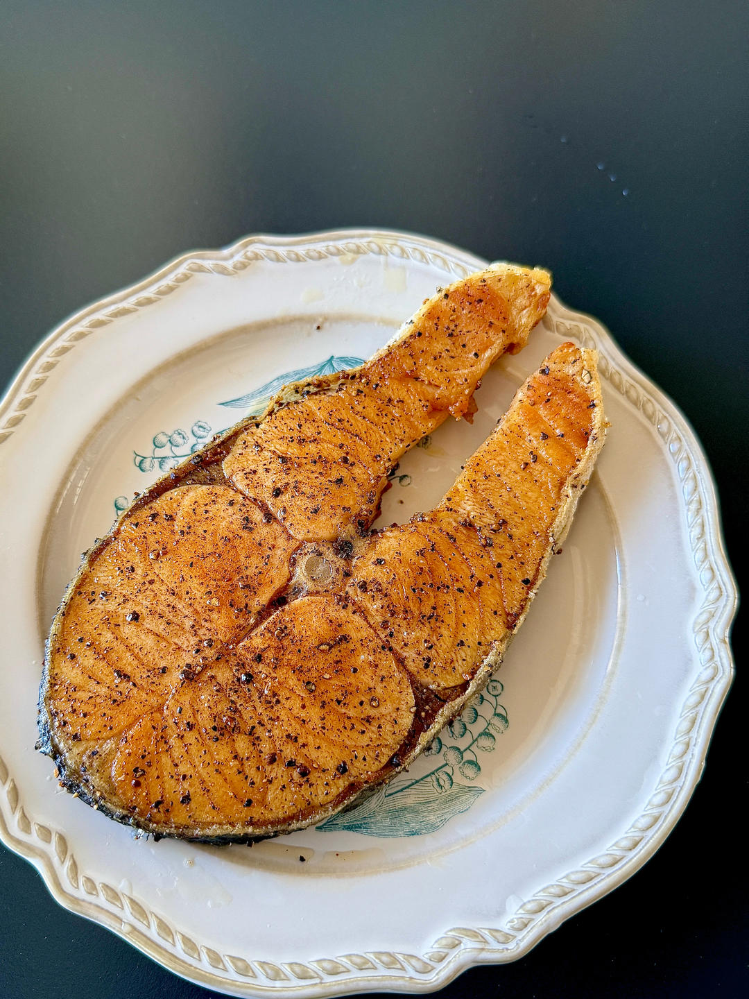 最简单美味的煎三文鱼