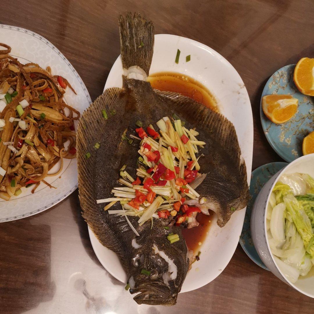 清蒸多宝鱼