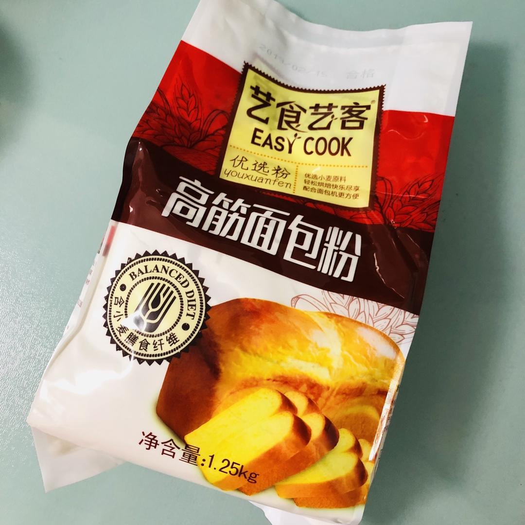 纯奶手撕吐司的做法 步骤1