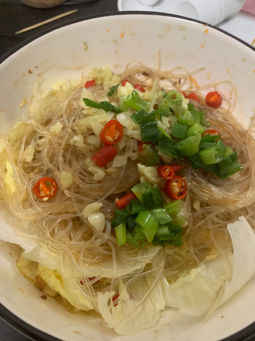 蒜蓉粉丝娃娃菜