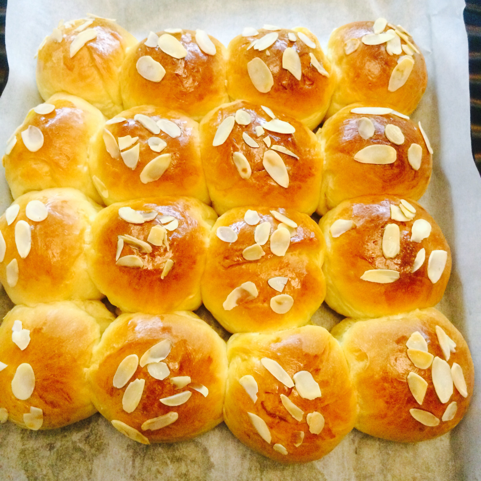 鲜奶油小餐包（一次发酵）