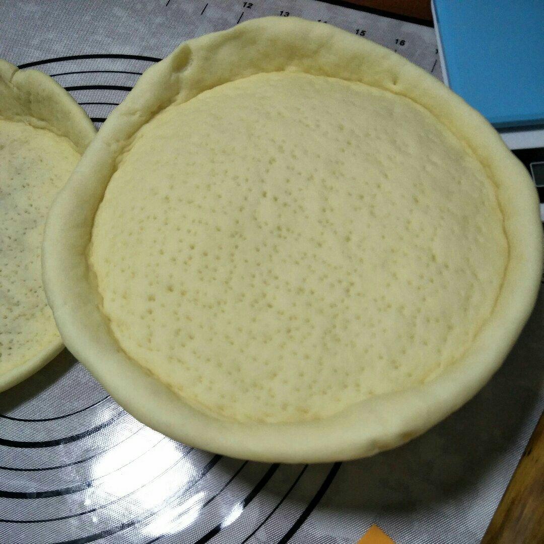 八寸披萨饼皮（四个）制作