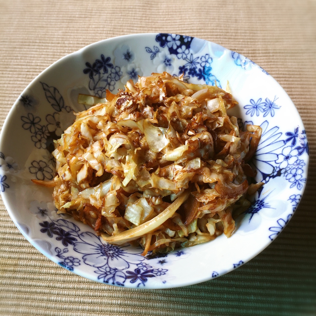 炝锅圆白菜丝