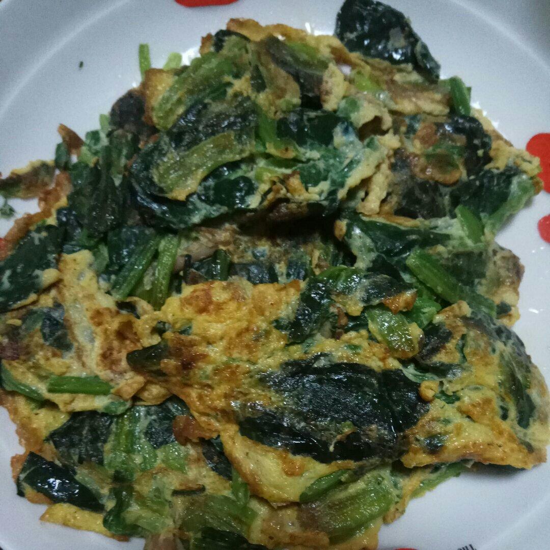 【减脂期】无油菠菜鸡蛋饼