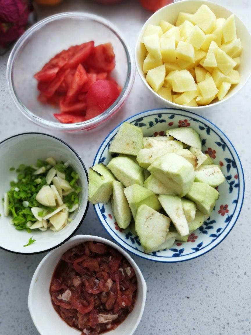东北乱炖  —— 西红柿土豆茄子篇