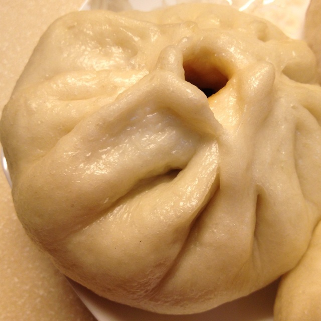 一个人的午饭做的鲜肉包子