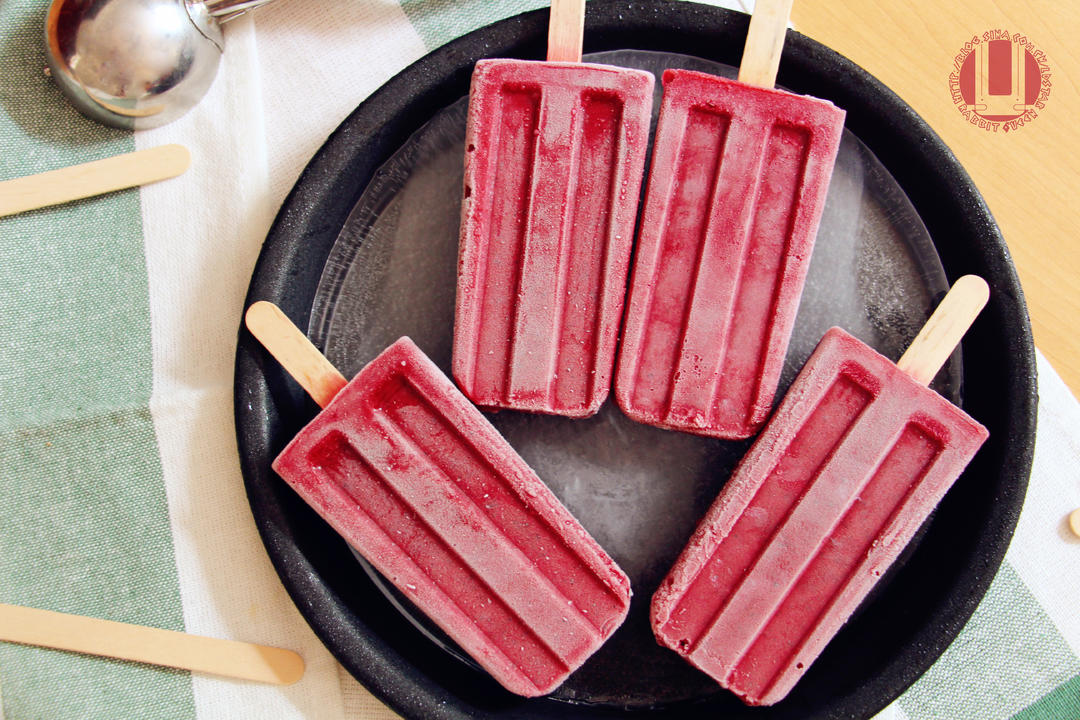 覆盆子薄荷冰棒（酸酸不一定要配甜甜~）的做法