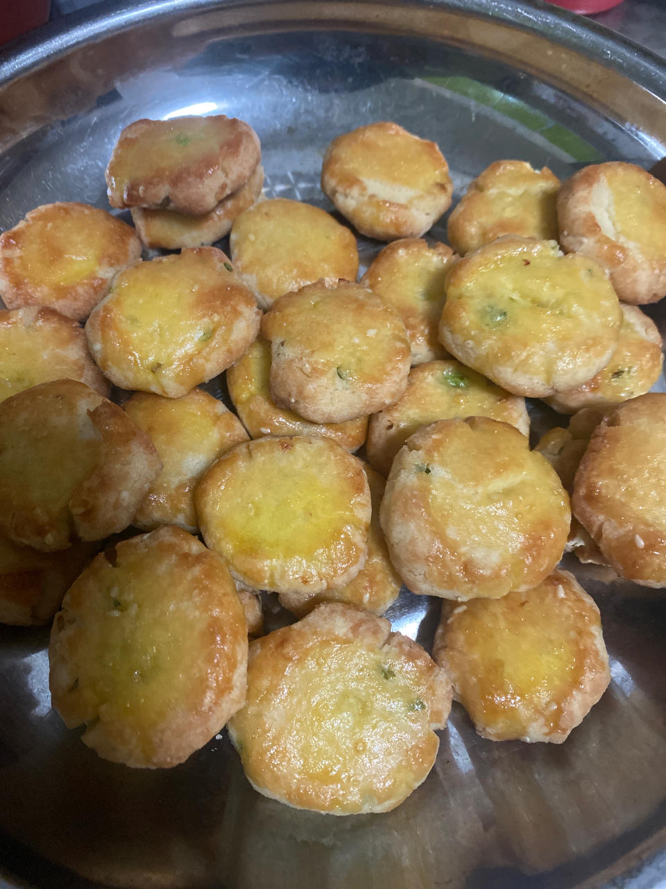 烘焙小白必须尝试的超简单葱味小饼干