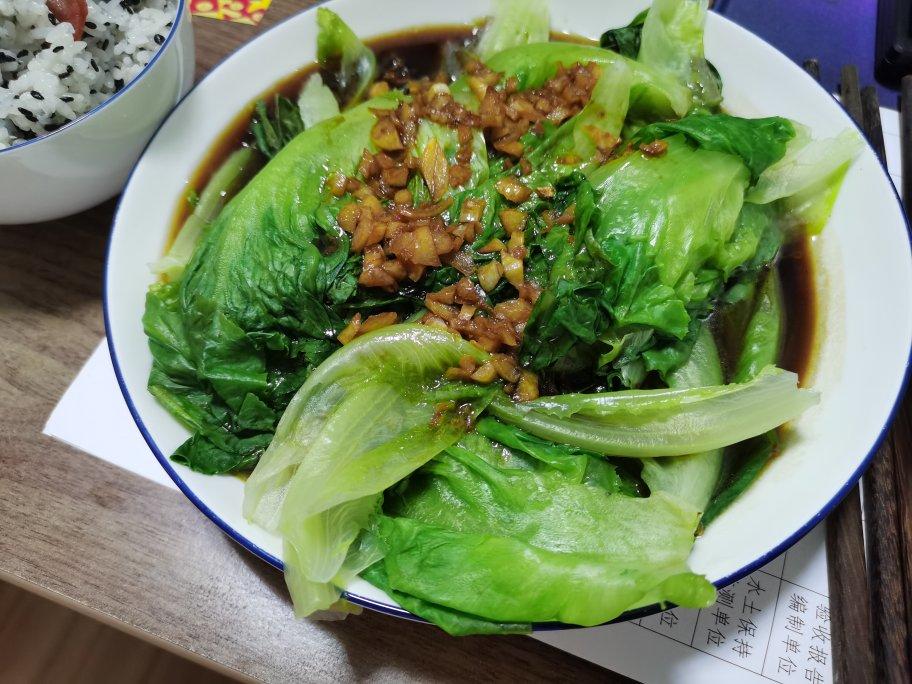 5分钟上桌的蚝油生菜