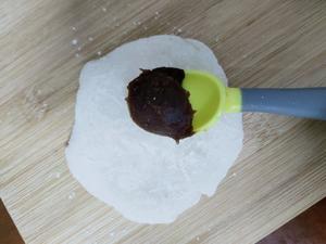 豆沙冰皮月饼的做法 步骤9