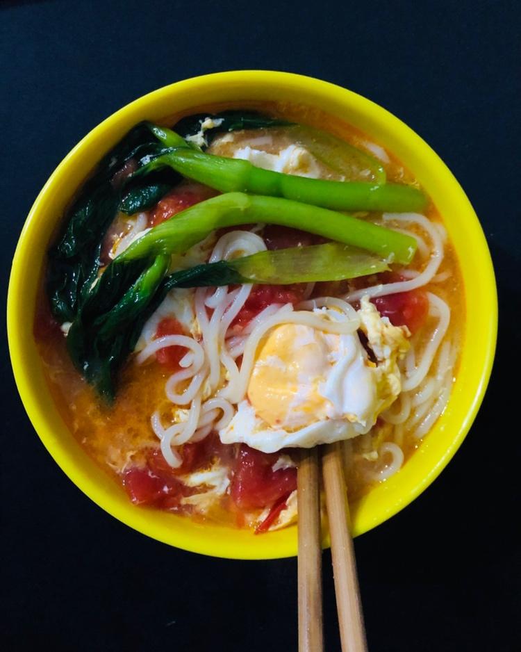 西红柿鸡蛋面