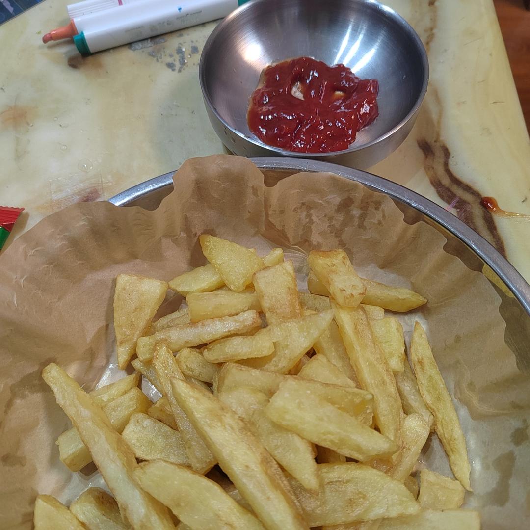 自制炸薯条