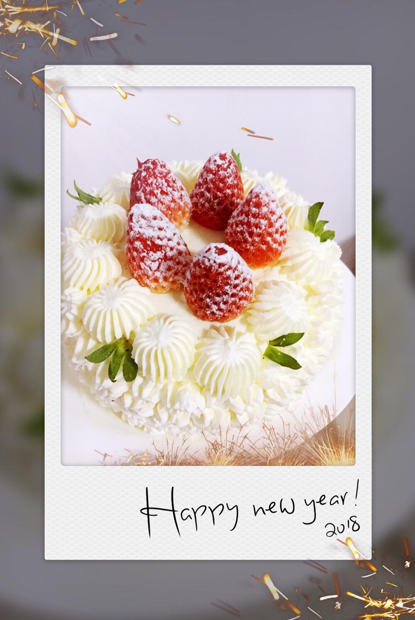 草莓淡奶油蛋糕