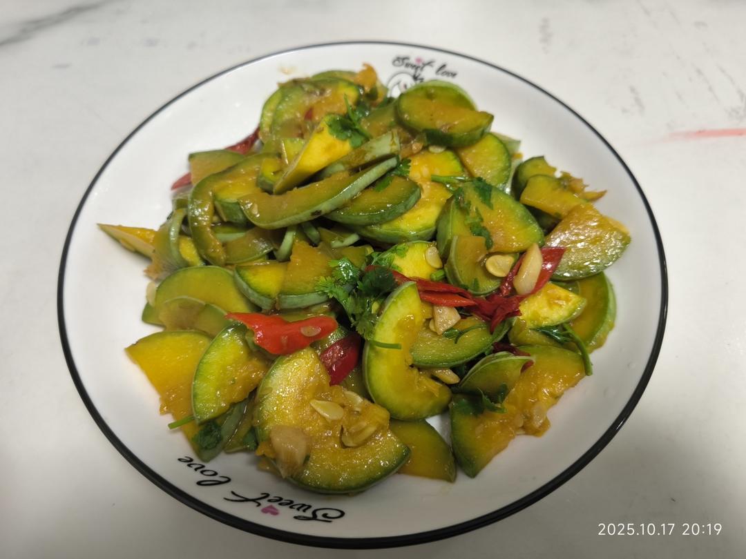 素炒嫩南瓜🎃瘦身减脂