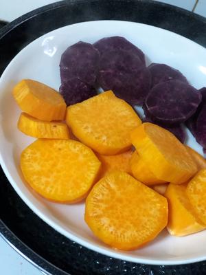 减肥黑全麦紫薯馒头的做法 步骤4