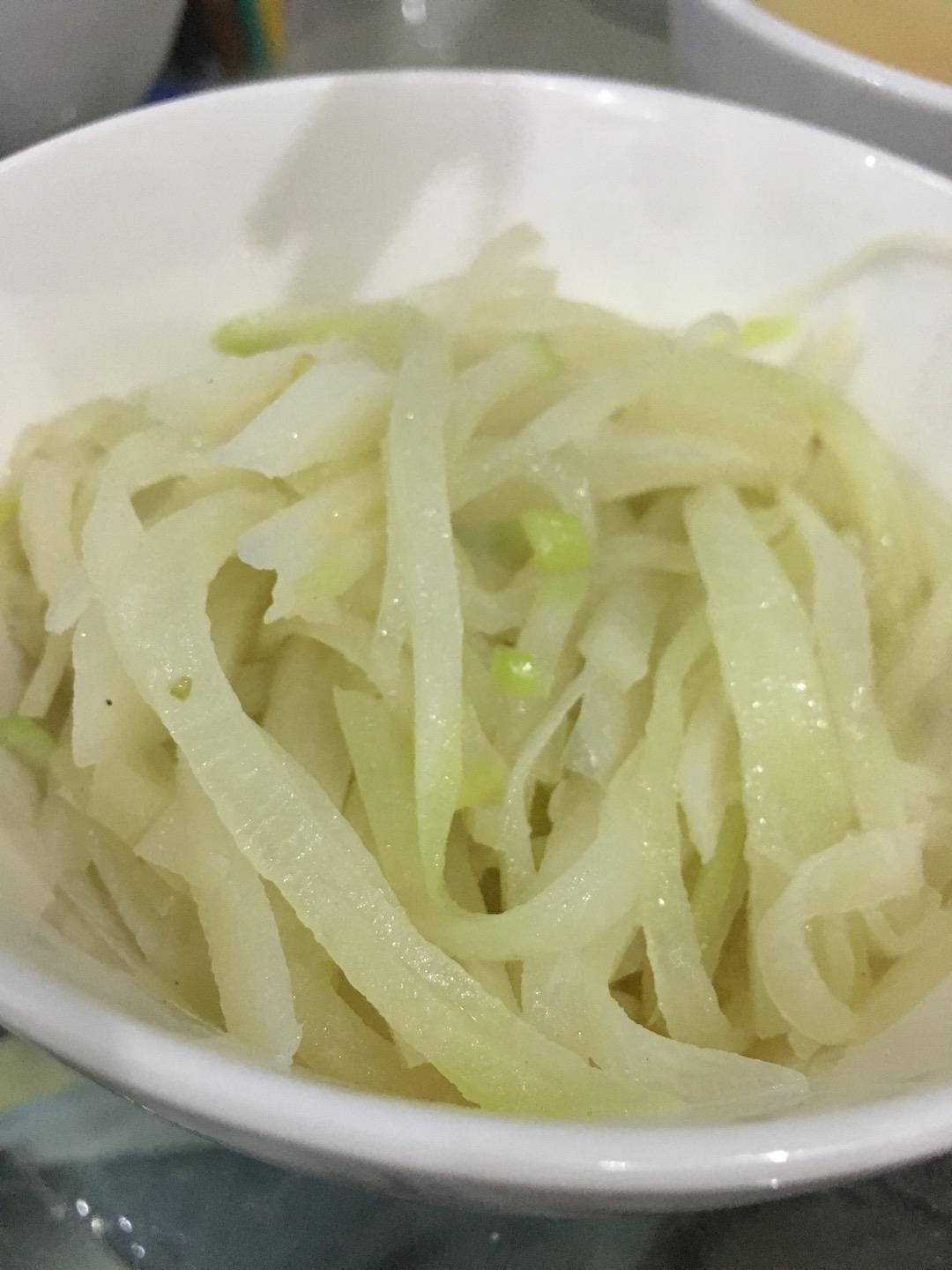 清炒白萝卜丝