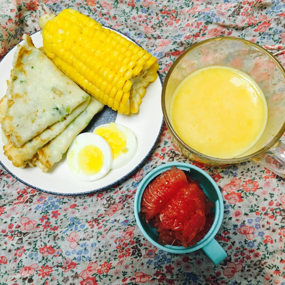 香葱鸡蛋饼