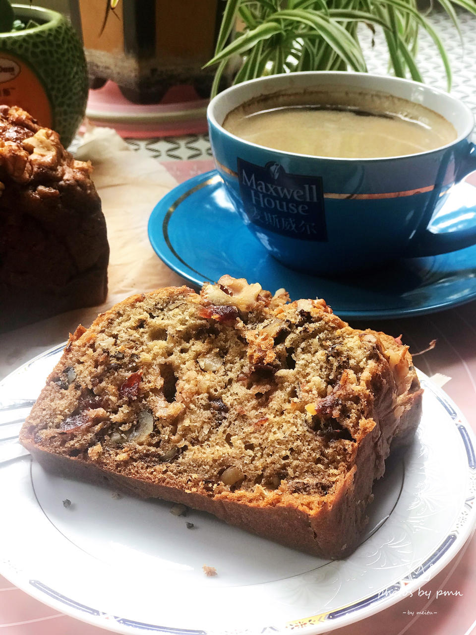 香蕉核桃磅蛋糕 Banana & Walnut Pound Cake