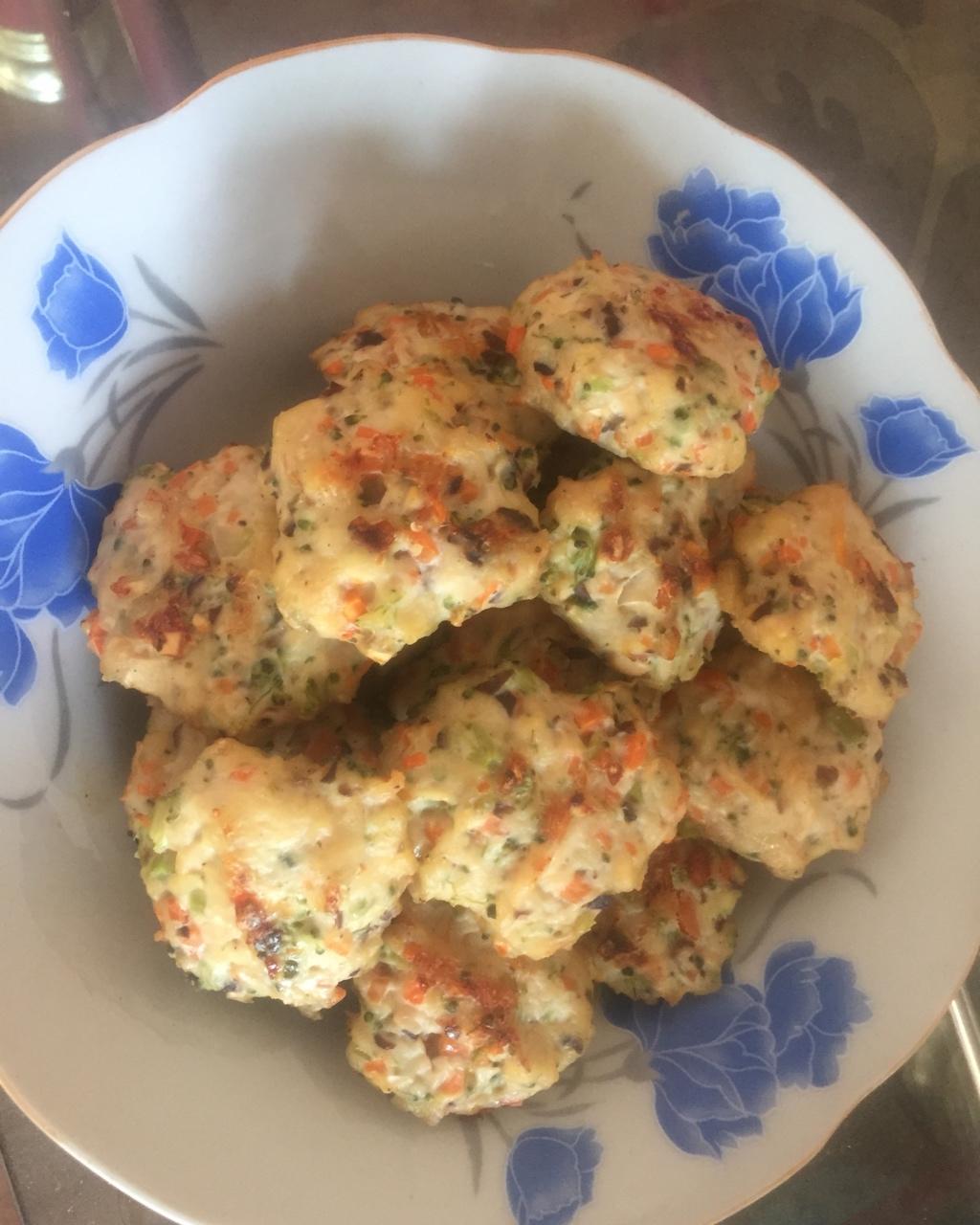 健身必备-鸡胸饼