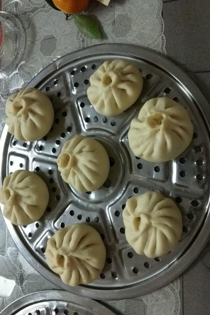 家庭手工肉馅大包子