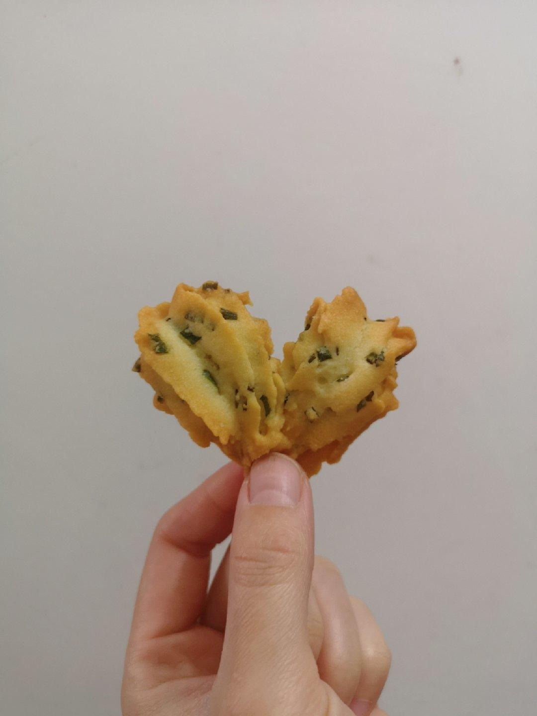 葱香曲奇——酥脆的咸味饼干