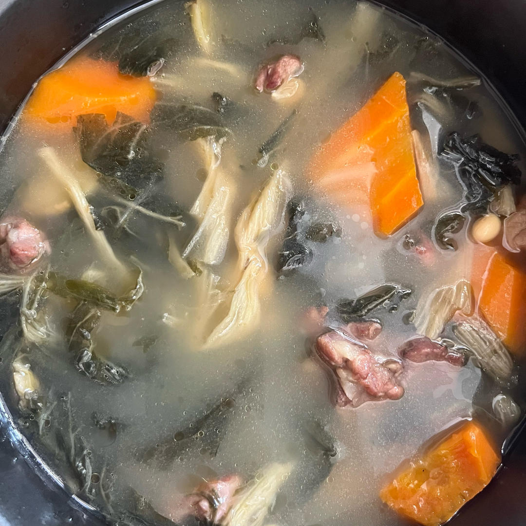 菜干猪骨汤