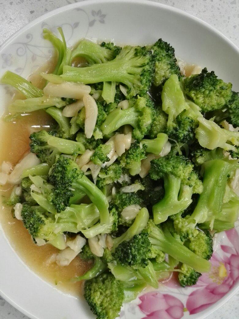 蚝油蒜蓉西兰花