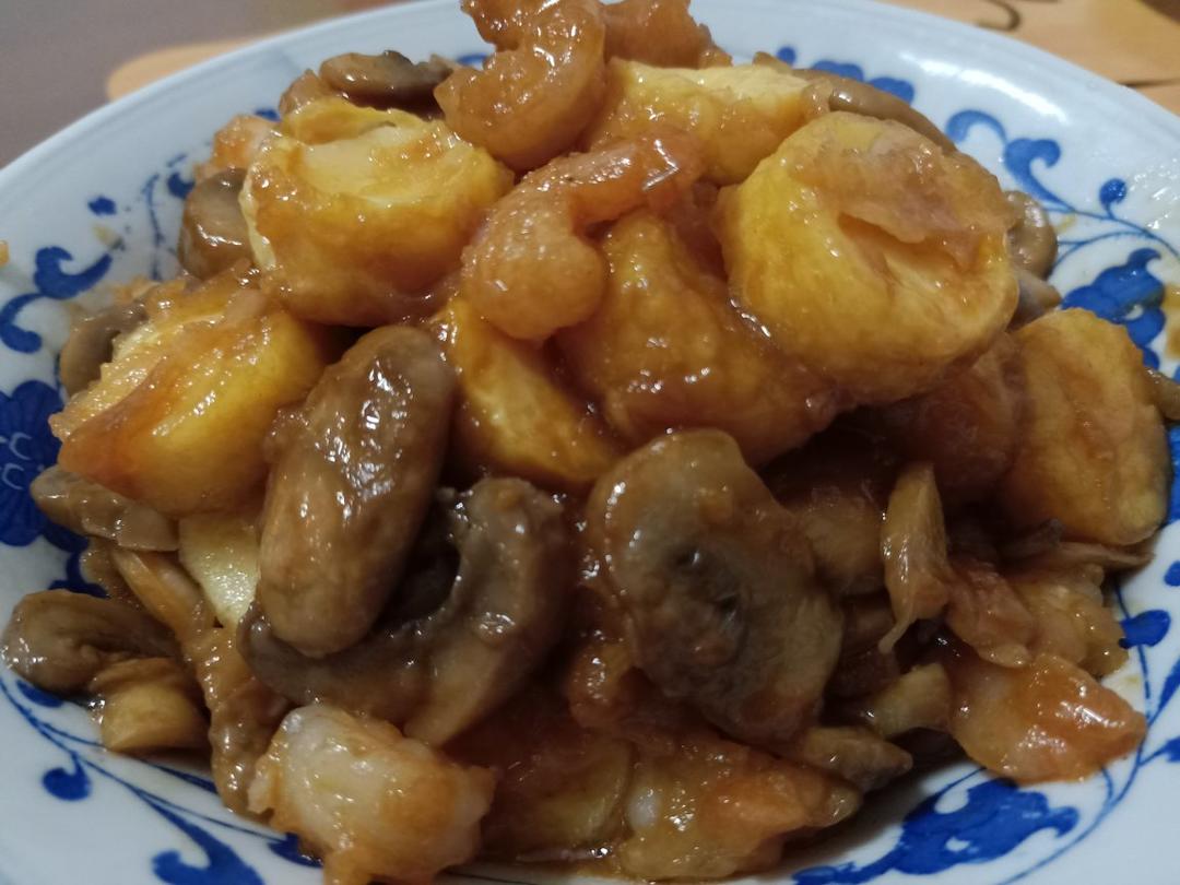 酱汁日本豆腐，炒鸡下饭