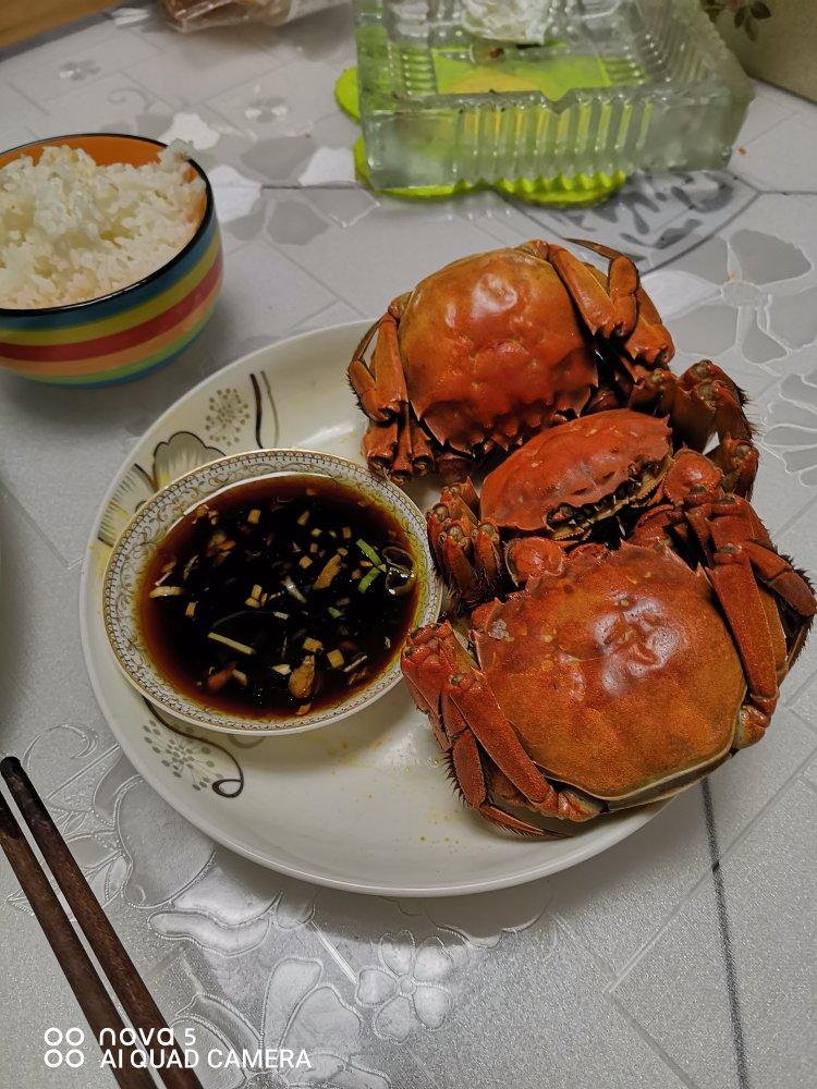 清蒸大闸蟹