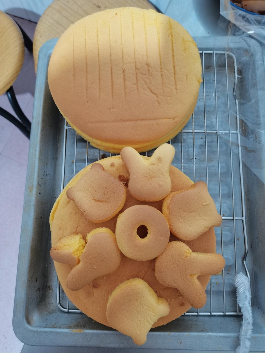 超柔软6寸戚风蛋糕(附8寸配方)零失败 超详细‼️含操作视频