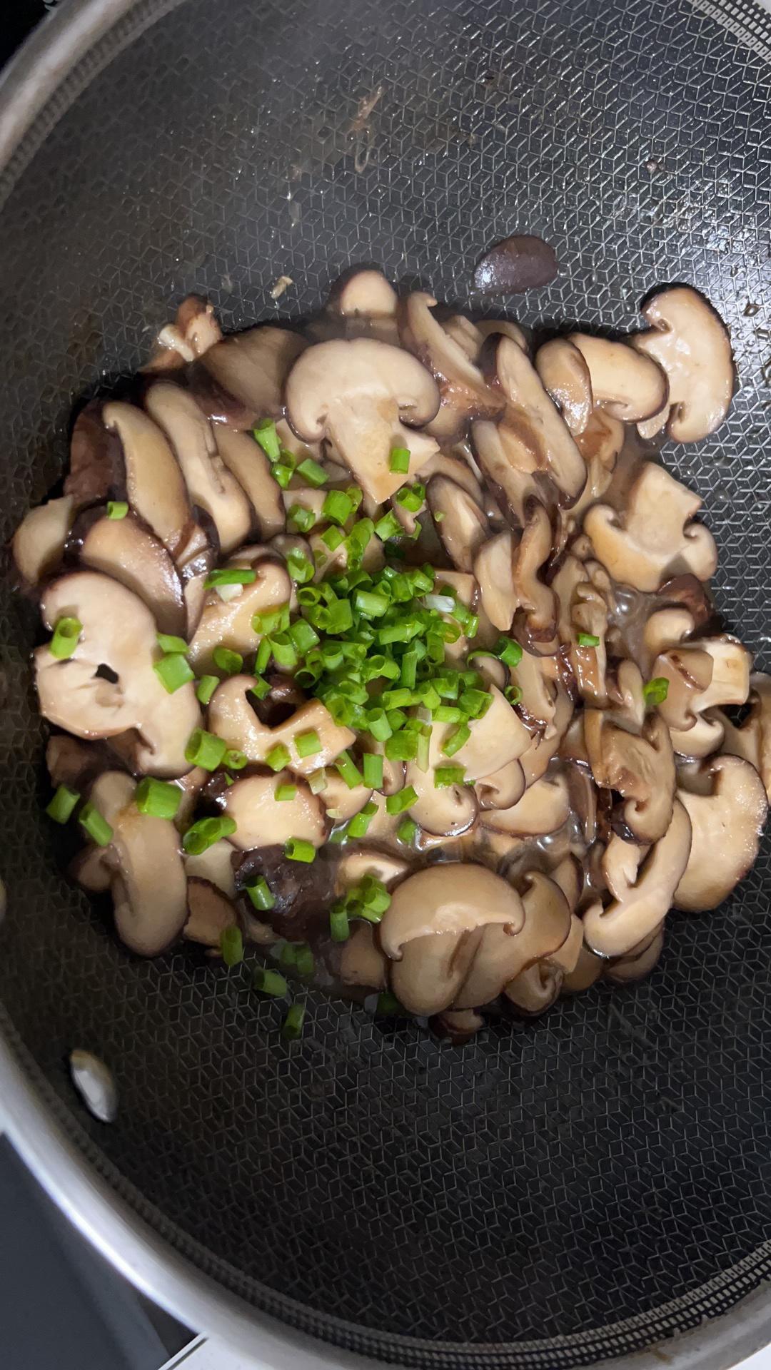 炒花菇的做法