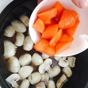 番茄山药蘑菇牛尾汤的做法 步骤7