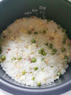 立夏饭之—豌豆糯米饭的做法 步骤7