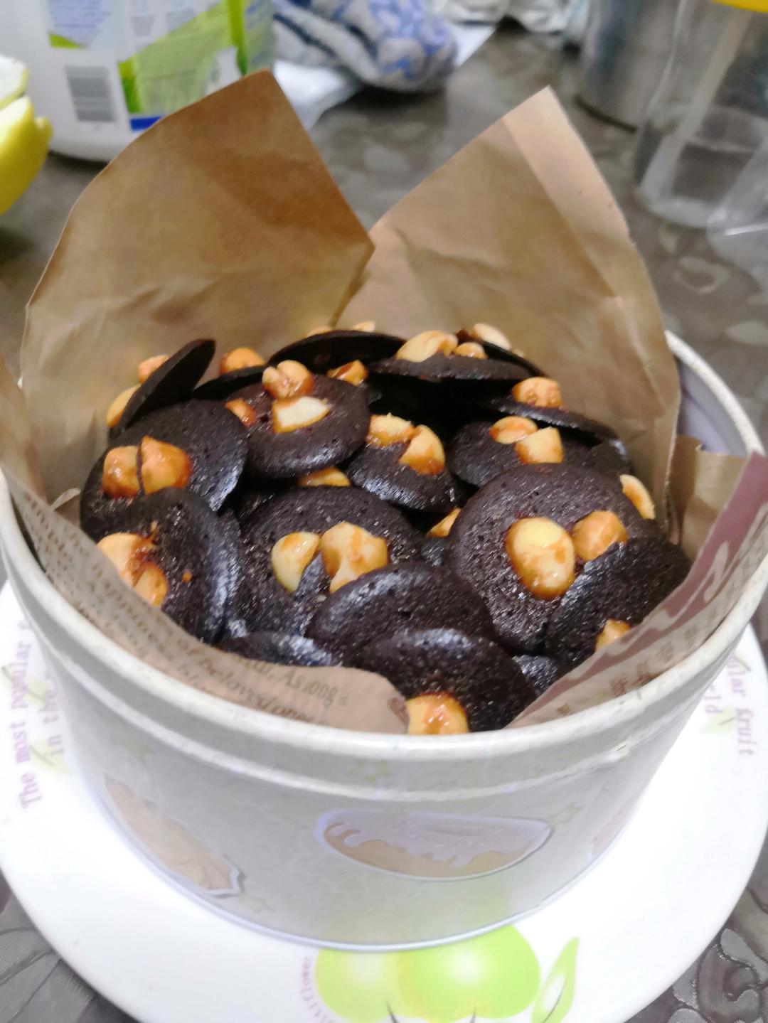 新年零食～零失败巧克力可可脆片小饼干