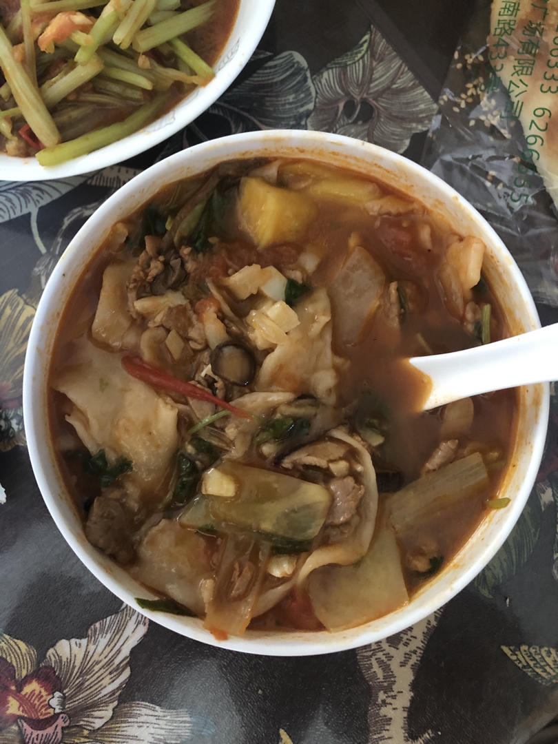 新疆汤饭（揪片子）附揪面片图解