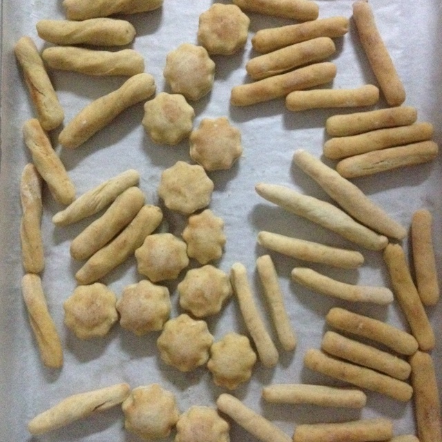 无油无糖宝宝磨牙棒饼干(硬性饼干)