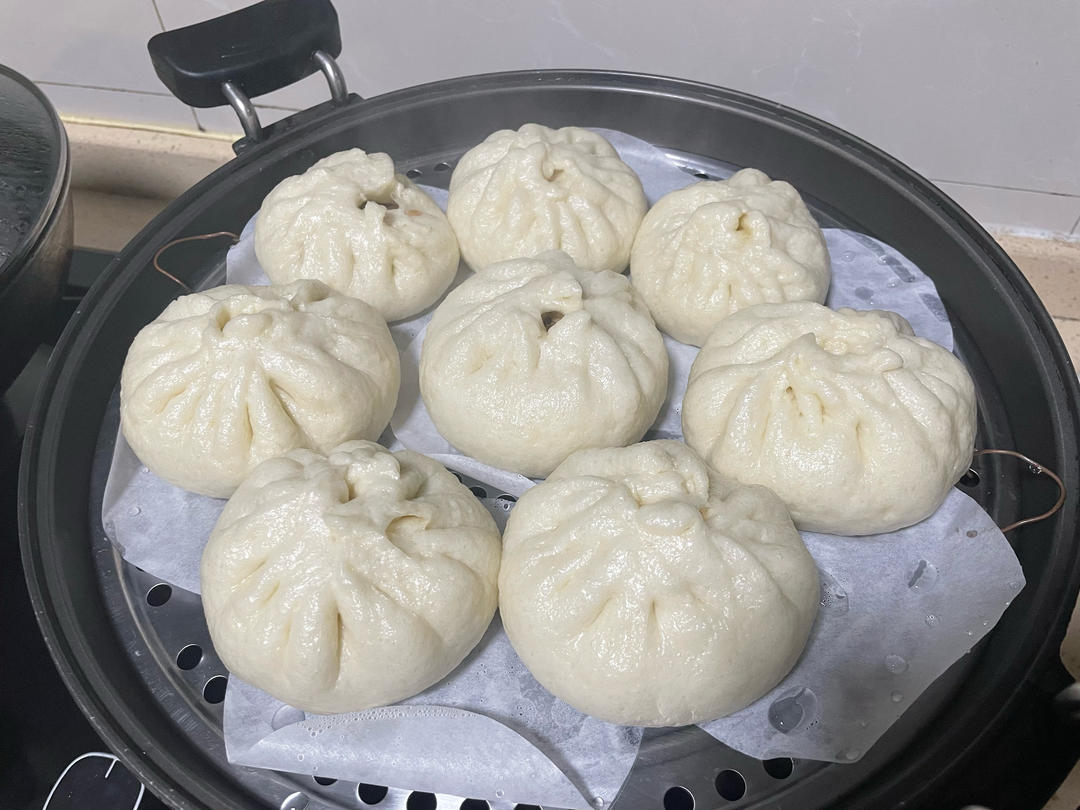 ♨️可以开店的酸菜猪肉包子！
