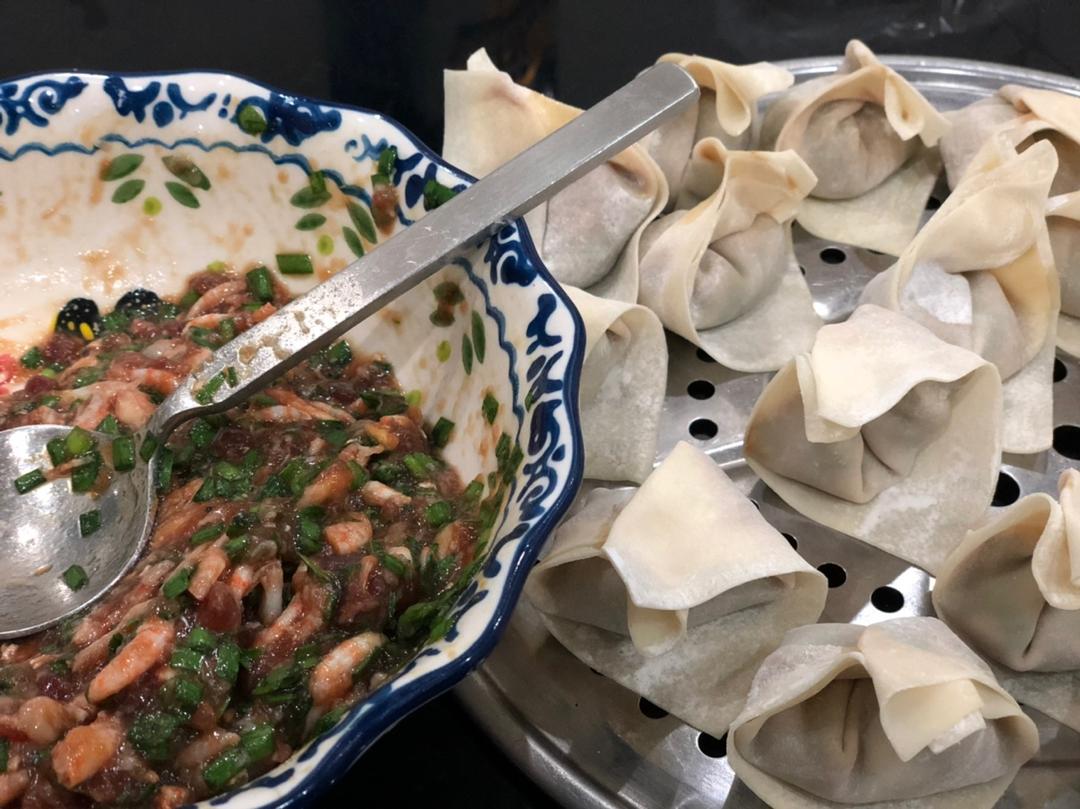 南极鳞虾牛肉韭菜煎饺（视频教程）