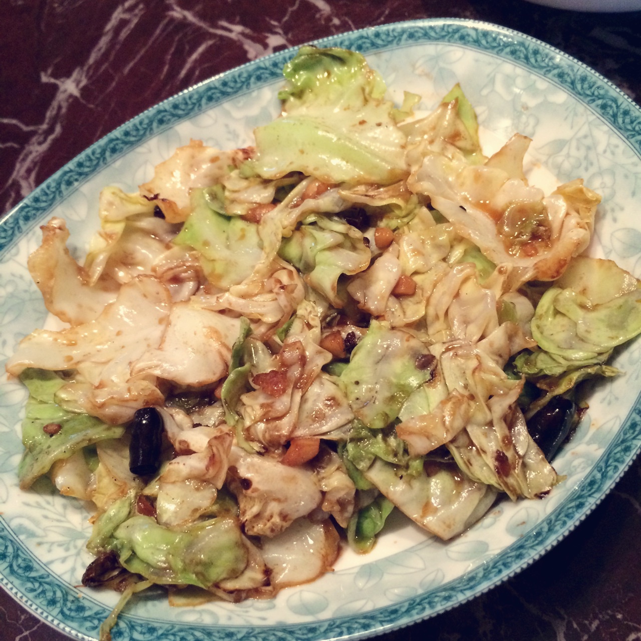炝炒包心菜
