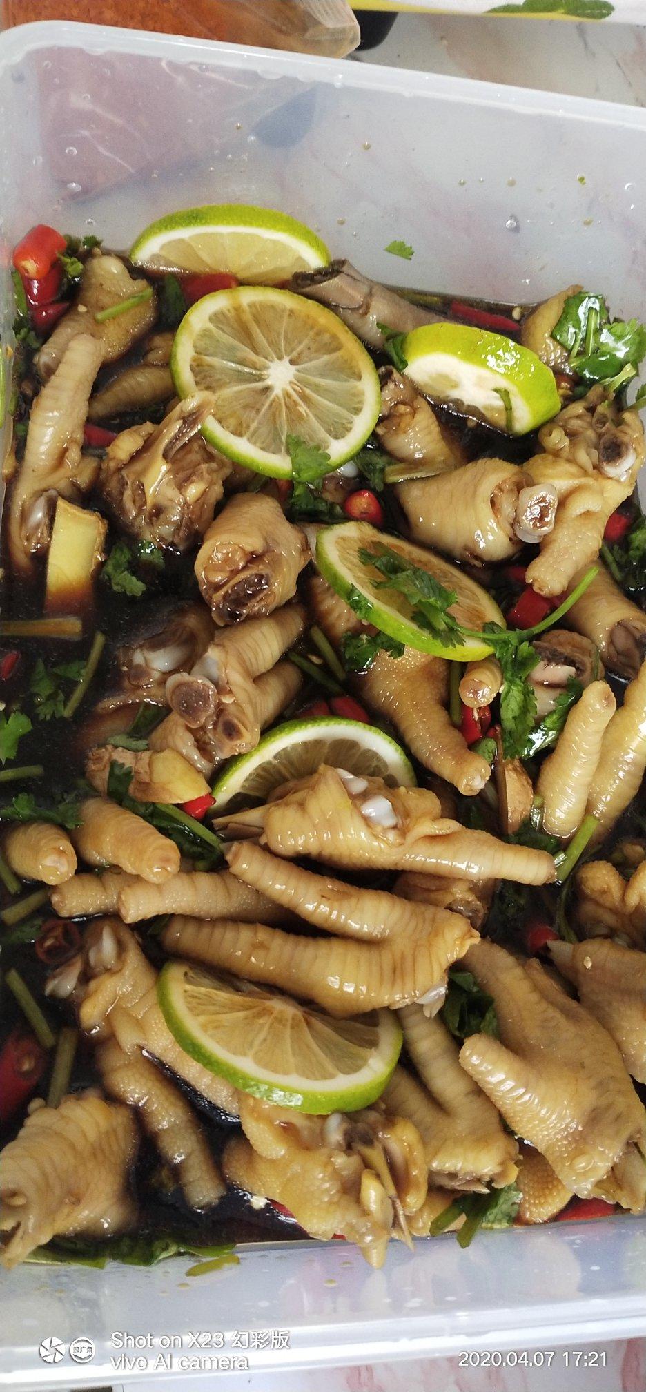 超好吃的🍋酸辣凤爪