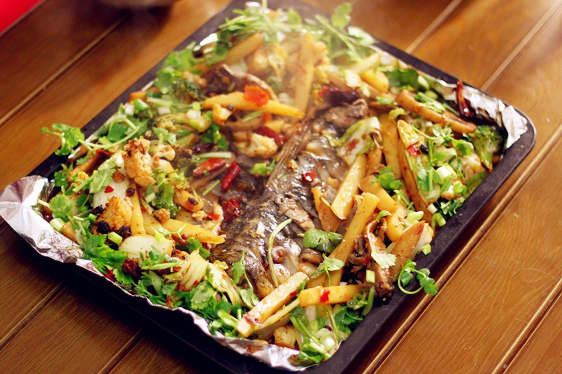 香辣烤鱼-烤箱版