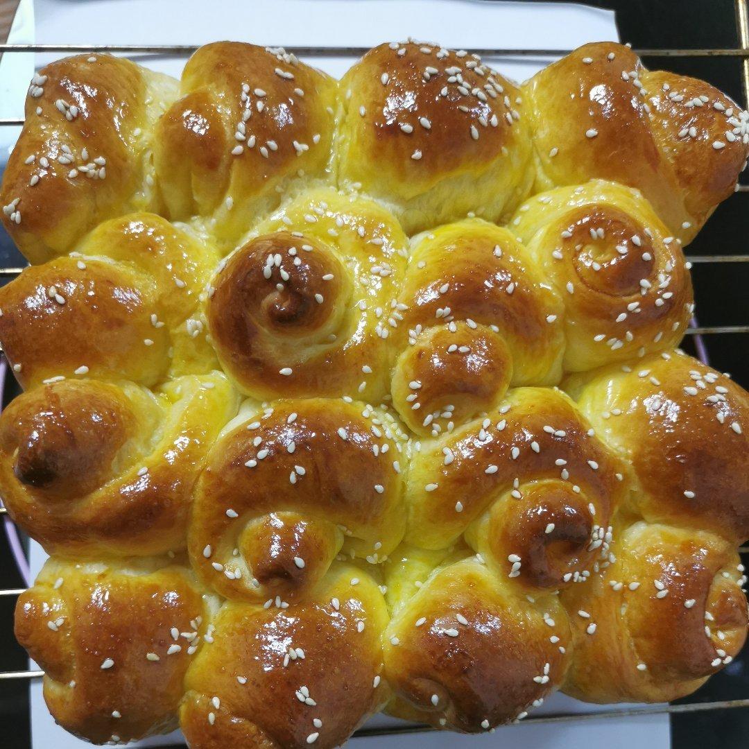 二次发酵脆底蜂蜜小面包