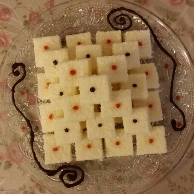 椰蓉牛奶小方