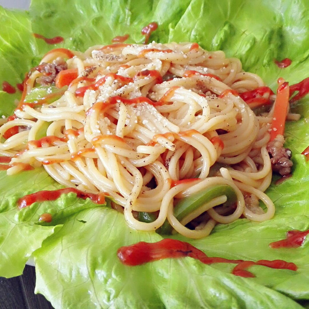 黑椒牛柳炒意面