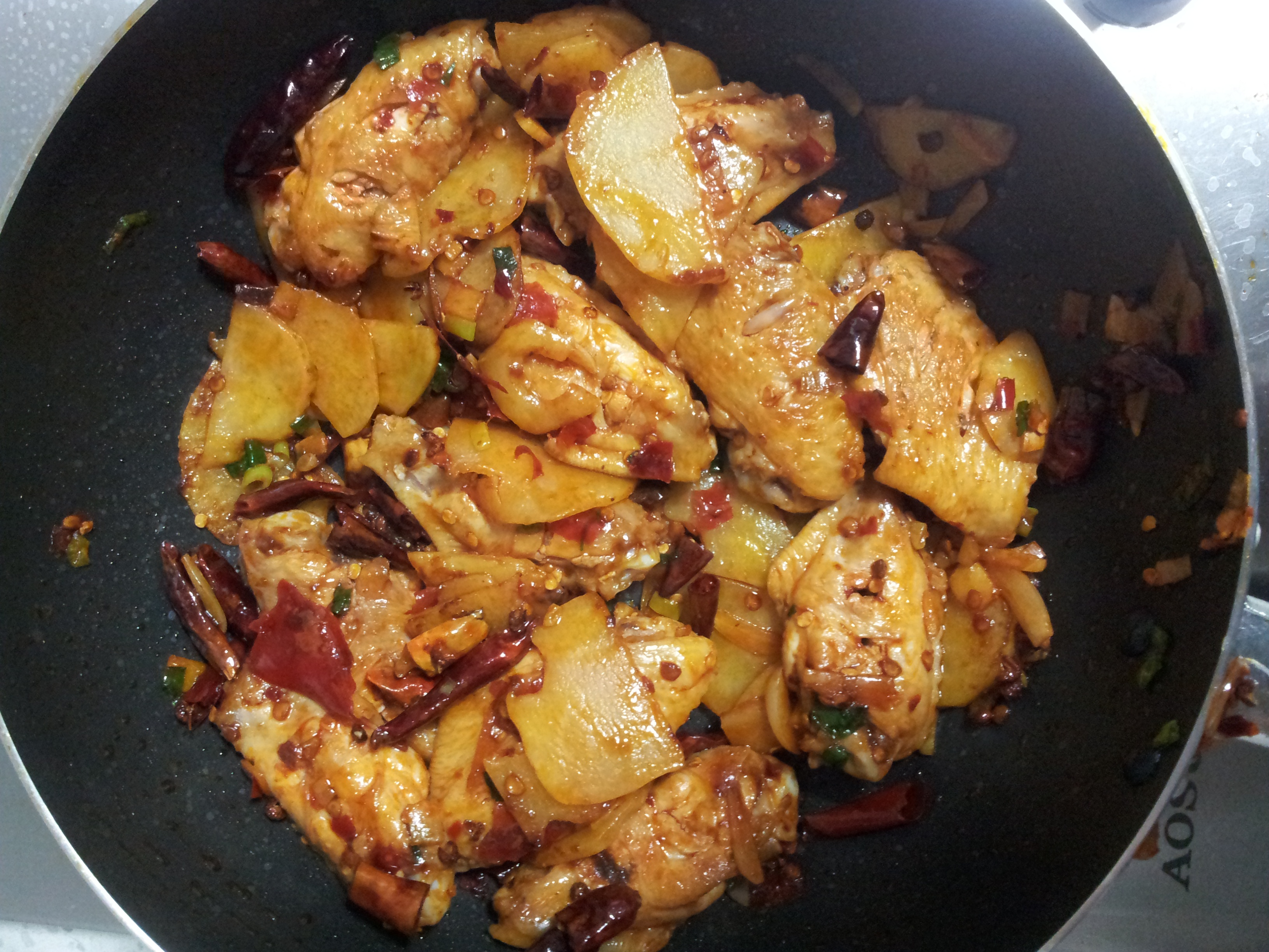 麻辣香锅鸡翅