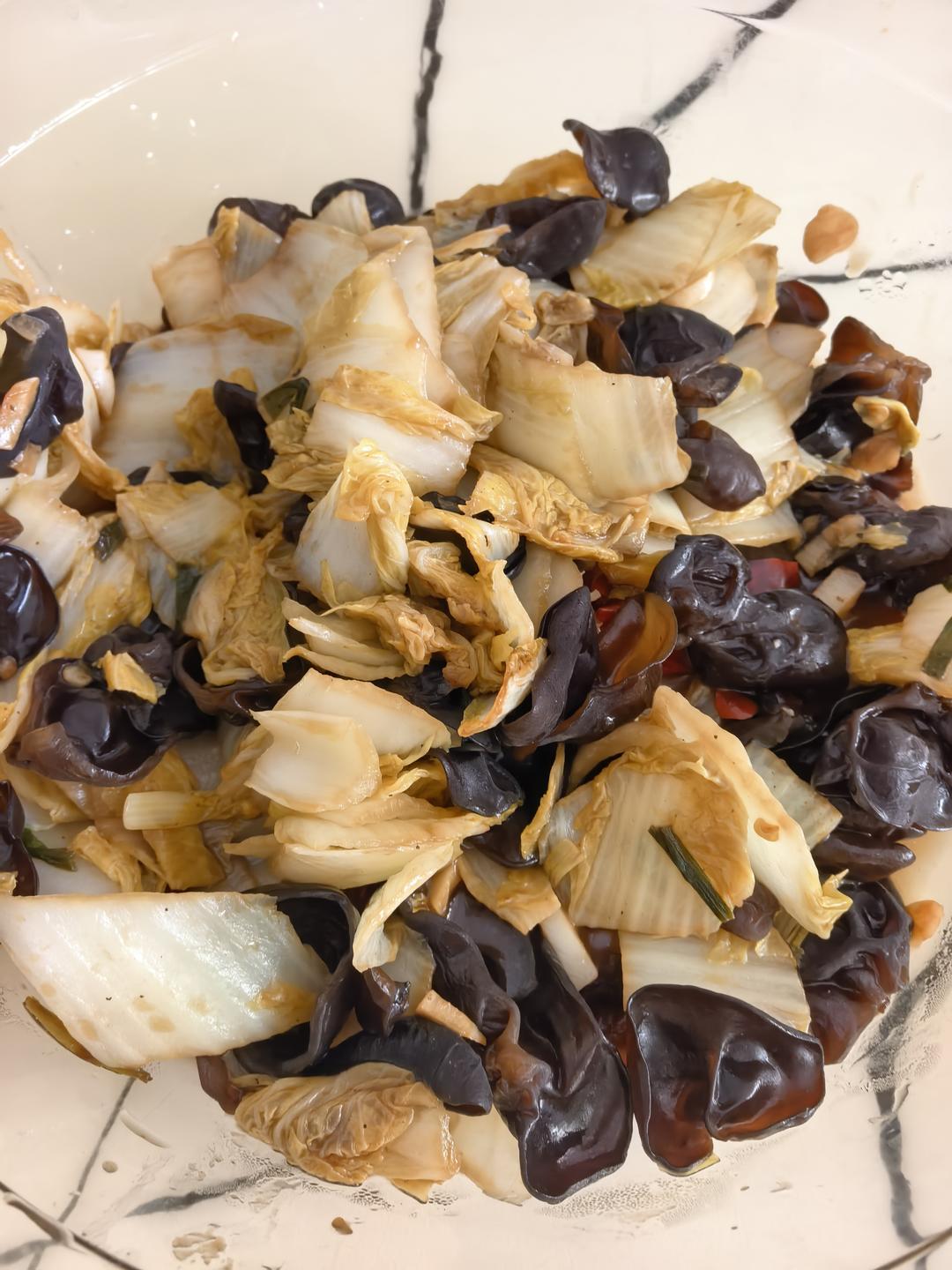 开胃下饭菜！醋溜白菜木耳