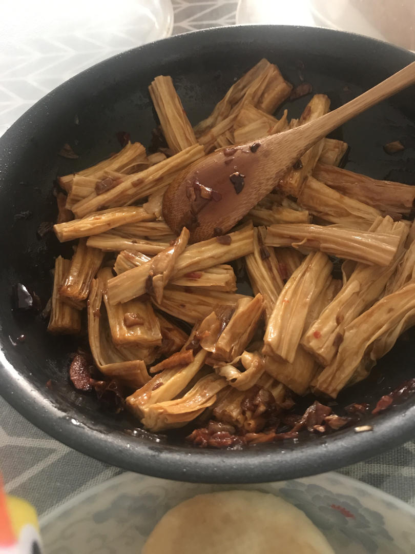 三分钟搞定的凉拌腐竹